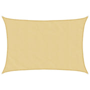 Sun shade sail 2.5x2 m 100% polyester oxford sand