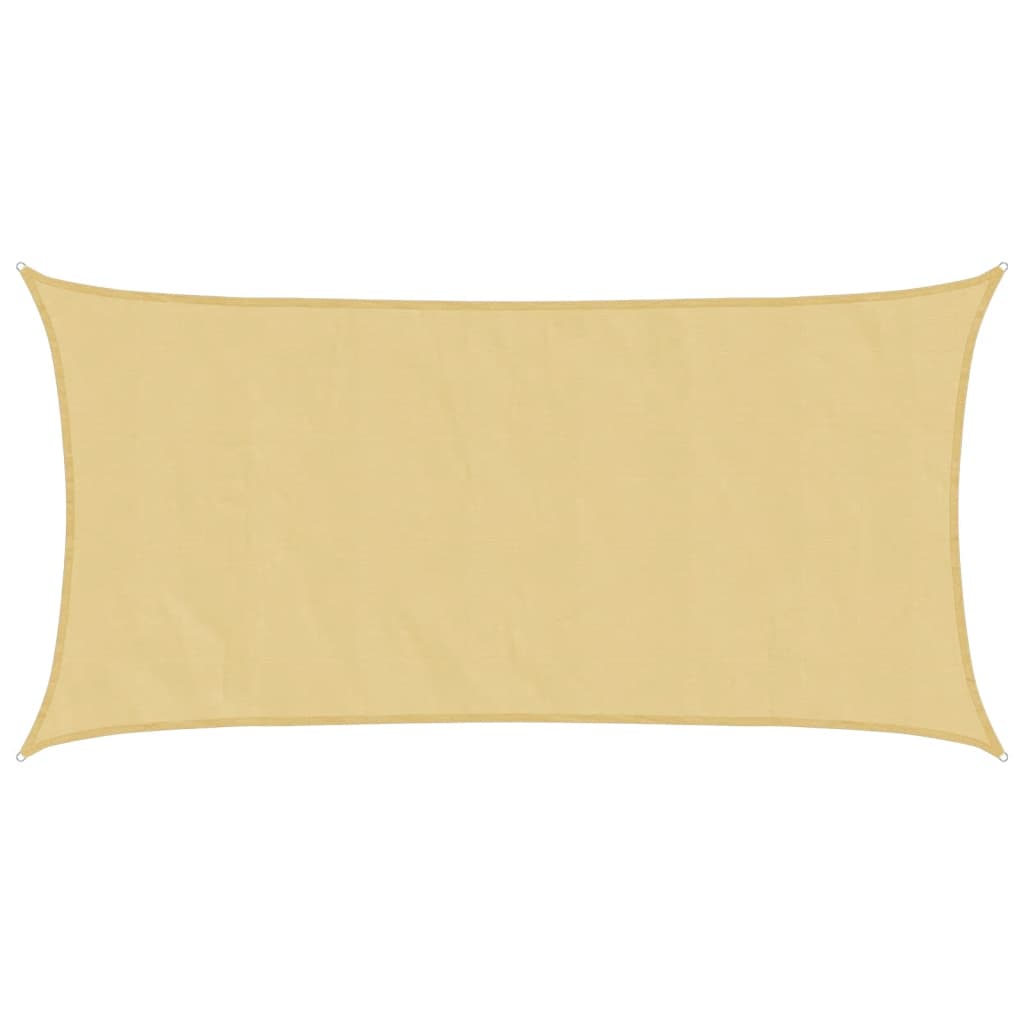 Zonnezeil 4X2 M 100% Polyester Oxford Zandkleurig Zand