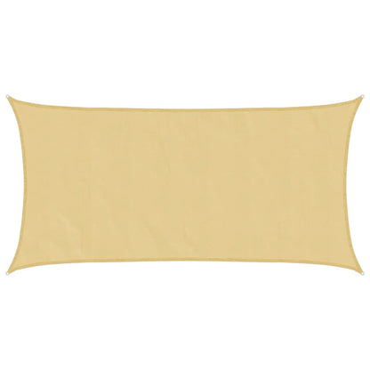 Zonnezeil 4X2 M 100% Polyester Oxford Zandkleurig Zand