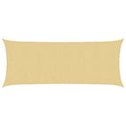 Sun Shade Sail 4.5x2 m 100% polyester oxford sand