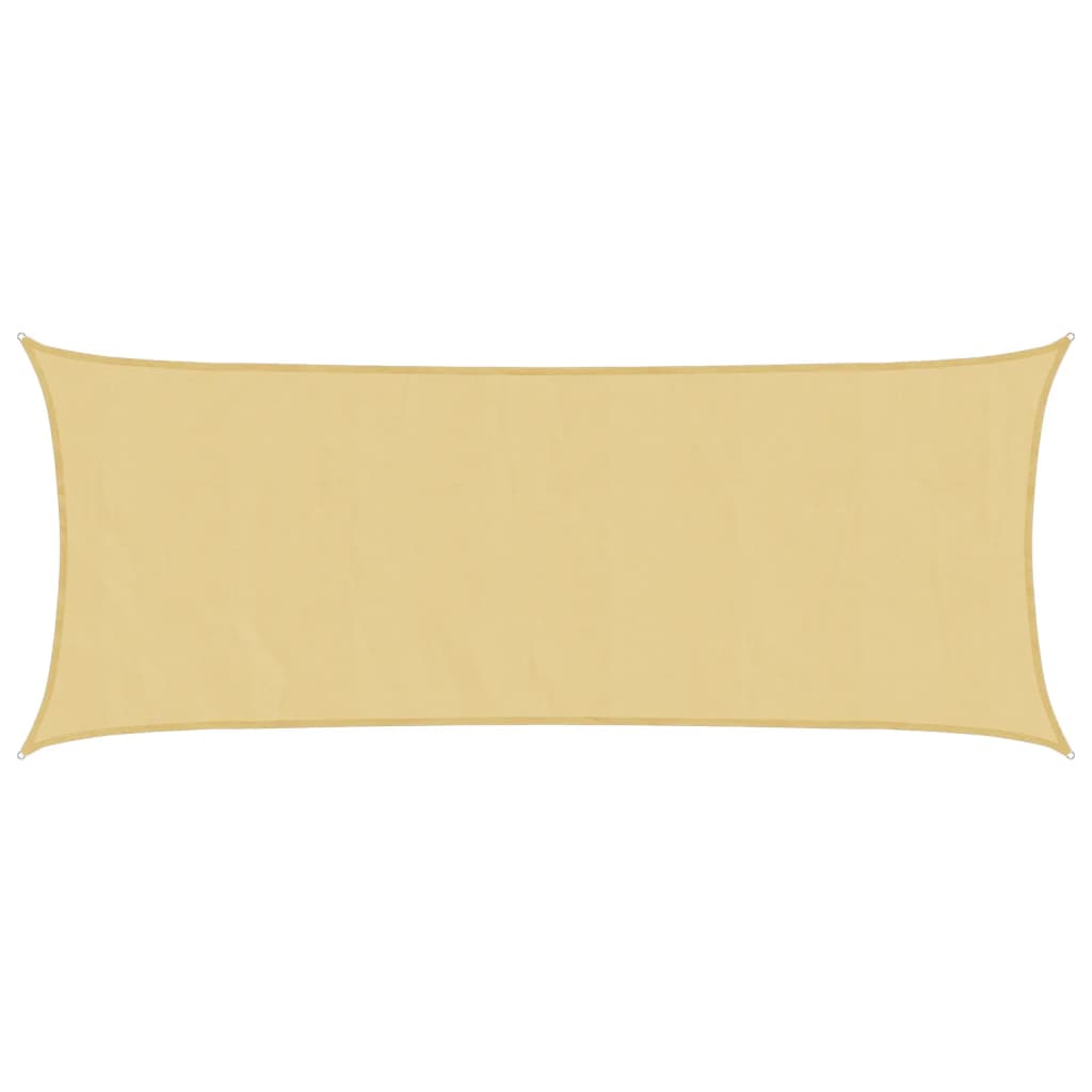 Zonnezeil 4,5X2 M 100% Polyester Oxford Zandkleurig Zand