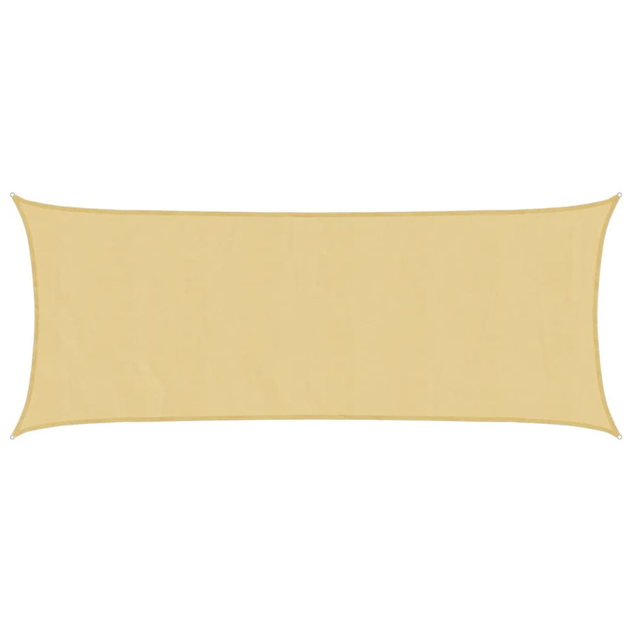 Zonnezeil 4,5X2 M 100% Polyester Oxford Zandkleurig Zand