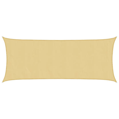 Zonnezeil 5X2 M 100% Polyester Oxford Kleurig Zand 2 x 5 m