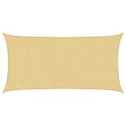 Zonnezeil 4.5x2.5 m polyester zandkleur