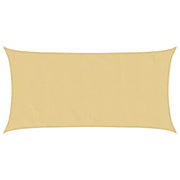 Zonnezeil 5x2.5 m zand polyester
