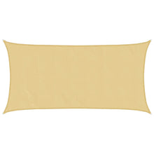 Zonnezeil 5X2,5 M 100% Polyester Oxford Kleurig Zand 2.5 x 5 m