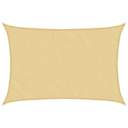 Zonnezeil 4x3 m zandkleurig polyester