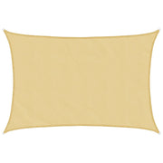 Zonnezeil 4,5x3 m zandkleurig polyester