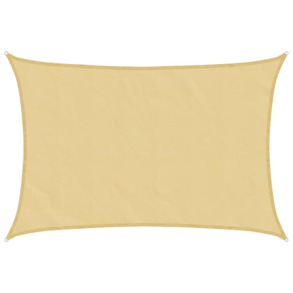 Zonnezeil 4,5X3 M 100% Polyester Oxford Kleurig Zand 3 x 4.5 m