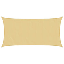Zonnezeil 6X3 M 100% Polyester Oxford Kleurig Zand 3 x 6 m
