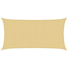 Sun Shade Sail 7x4 M 100% Polyester Oxford Colored Sand 4 x 7 m
