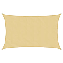 Zonnezeil 8x5 m 100% polyester oxford zandkleurig