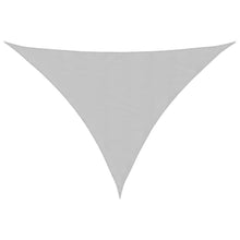 Zonnezeil 100% Polyester Oxford Lichtgrijs 7 x 5 x 5 m