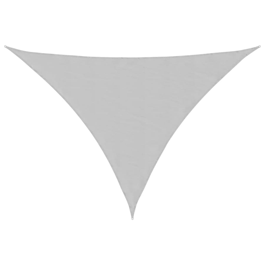 Zonnezeil 100% Polyester Oxford Lichtgrijs 7 x 5 x 5 m