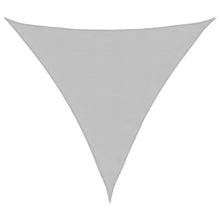 Zonnezeil 100% Polyester Oxford Lichtgrijs 5 x 5 x 5 m