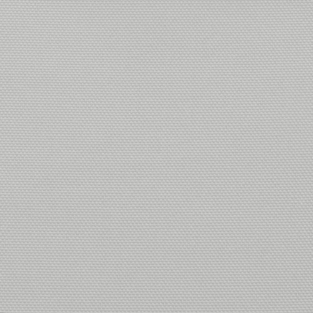 Zonnezeil 5x6x6 m 100% polyester oxford lichtgrijs