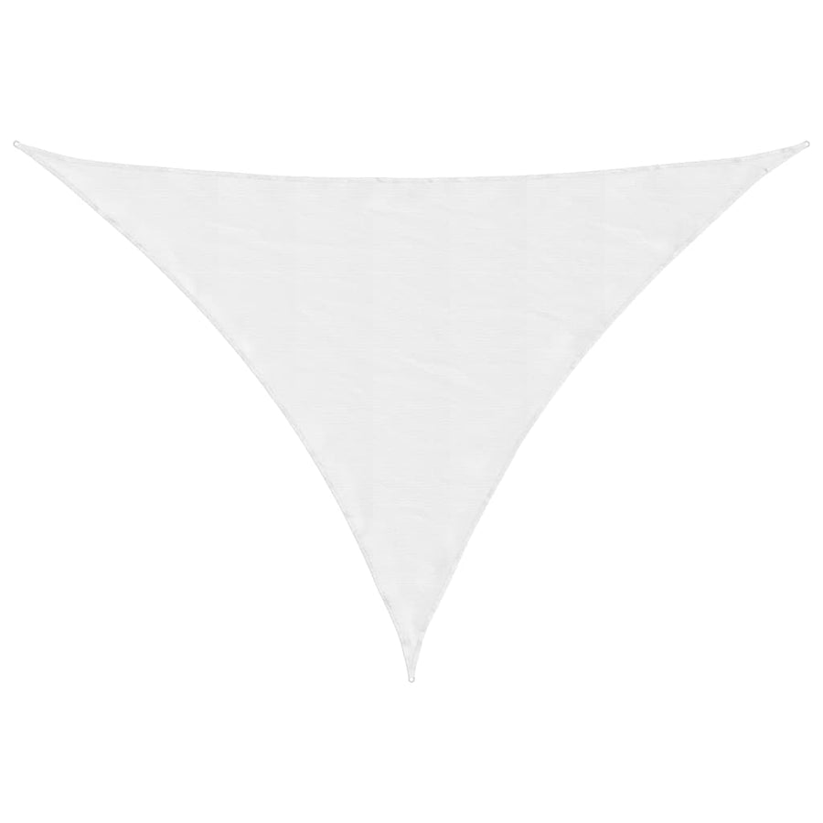 Zonnezeil 7x5x5 m 100% polyester oxford wit