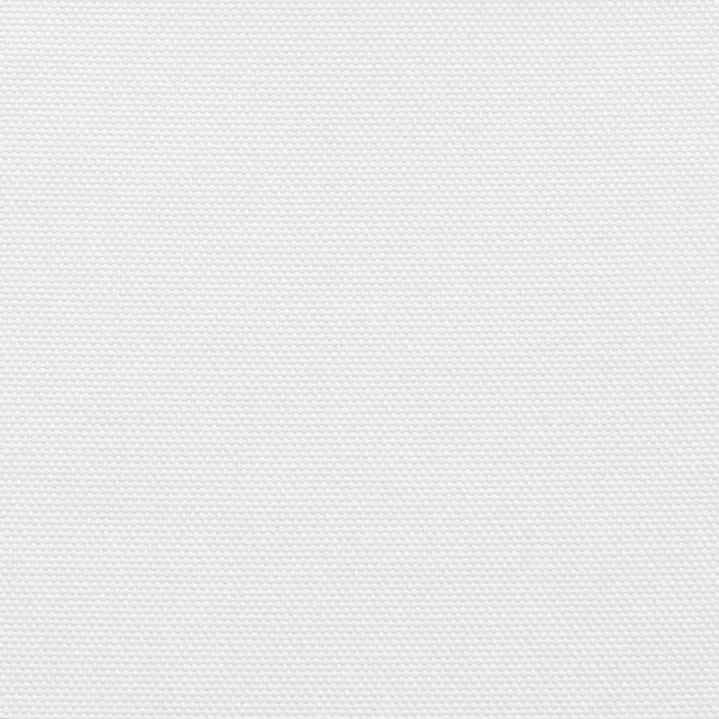 Zonnezeil 7x5x5 m 100% polyester oxford wit