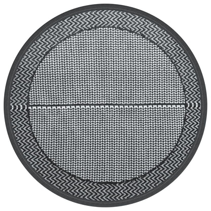 Buitenkleed Ø 200 cm polypropeen grijs