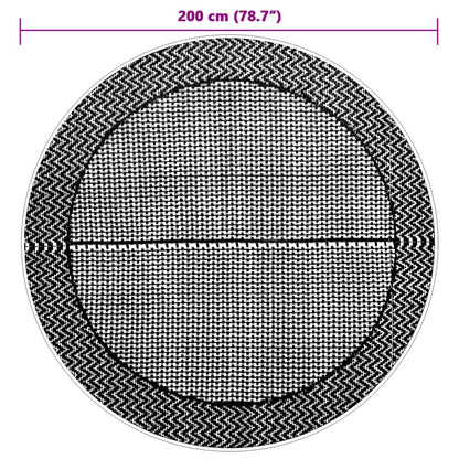 Buitenkleed Ø 200 cm polypropeen grijs