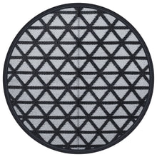 Buitenkleed Ø 160 cm polypropeen zwart