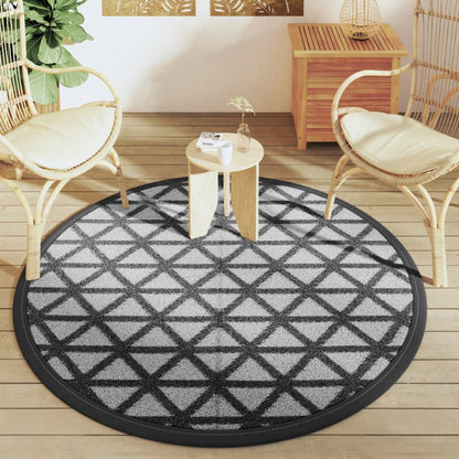 Buitenkleed Ø 160 cm polypropeen zwart