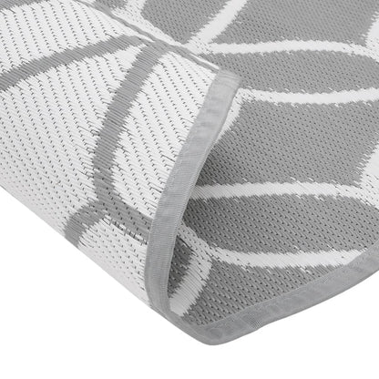 Buitenkleed Ø 160 cm polypropeen grijs