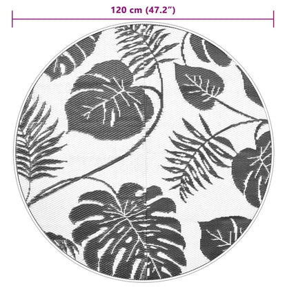 Buitenkleed Ø 120 cm polypropeen groen