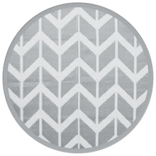 Buitenkleed Ø120 cm polypropeen grijs