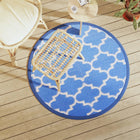 Buitenkleeft Ø120 cm polypropeen blauw