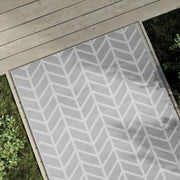 Outdoor rug ARAKIL 120x180 cm PP grey