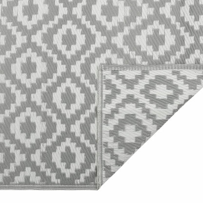 Buitenkleed 120x180 cm PP grijs