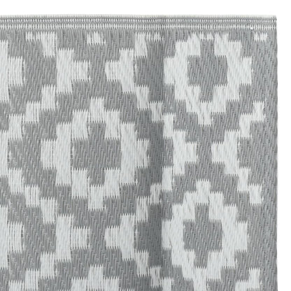 Buitenkleed 160x230 cm PP grijs