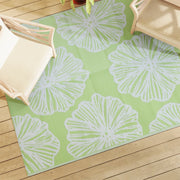 Buitenkleed 160x230 cm groen polypropeen