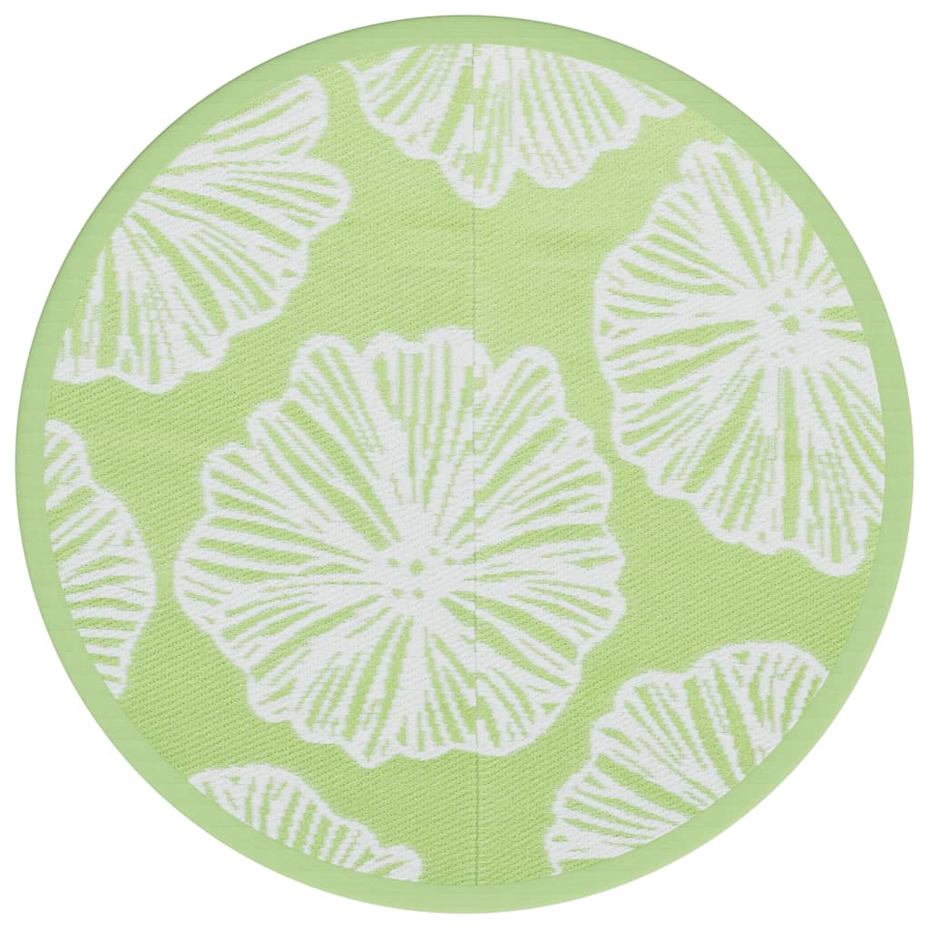 Buitenkleed Ø200 cm polypropeen groen