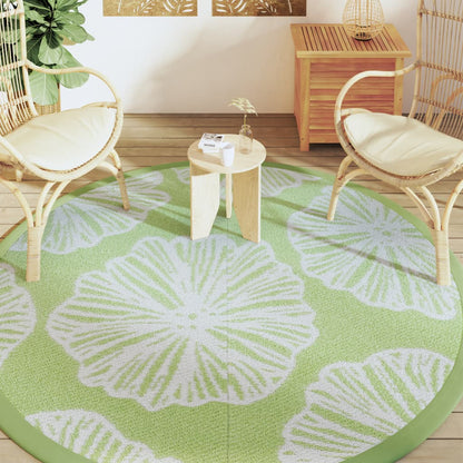 Buitenkleed Ø200 cm polypropeen groen