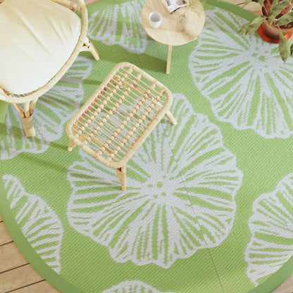 Buitenkleed Ø200 cm polypropeen groen