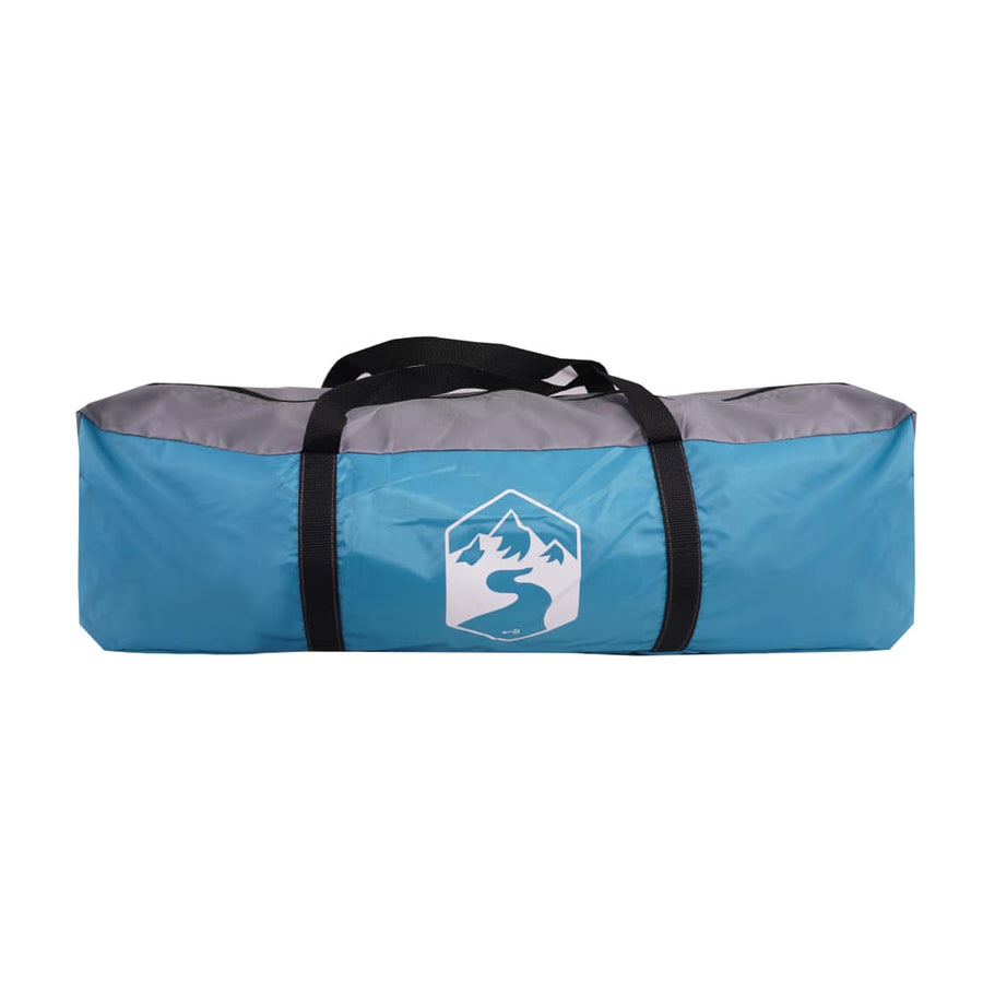 Tent 4-persoons waterdicht blauw