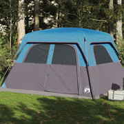 Family Tent 6-person Waterproof Blue