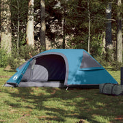 Koepeltent 1-persoons 230x140x88 cm waterdicht blauw