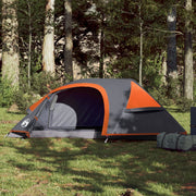 Koepeltent 1-persoons 230x140x88 cm waterdicht oranje