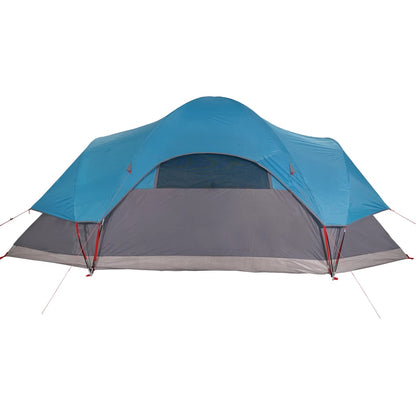Koepeltent 9-persoons waterdicht blauw