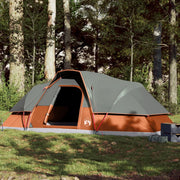 Koepeltent 9-persoons waterdicht oranje 488x274x190 cm