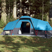 Koepeltent 11-persoons 560x292x190 cm blauw