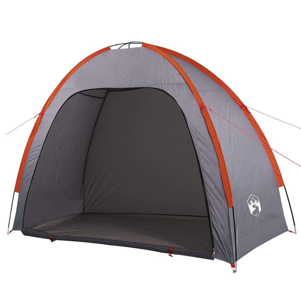 Opbergtent waterdicht grijs en oranje