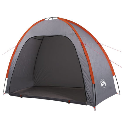 Opbergtent waterdicht grijs en oranje