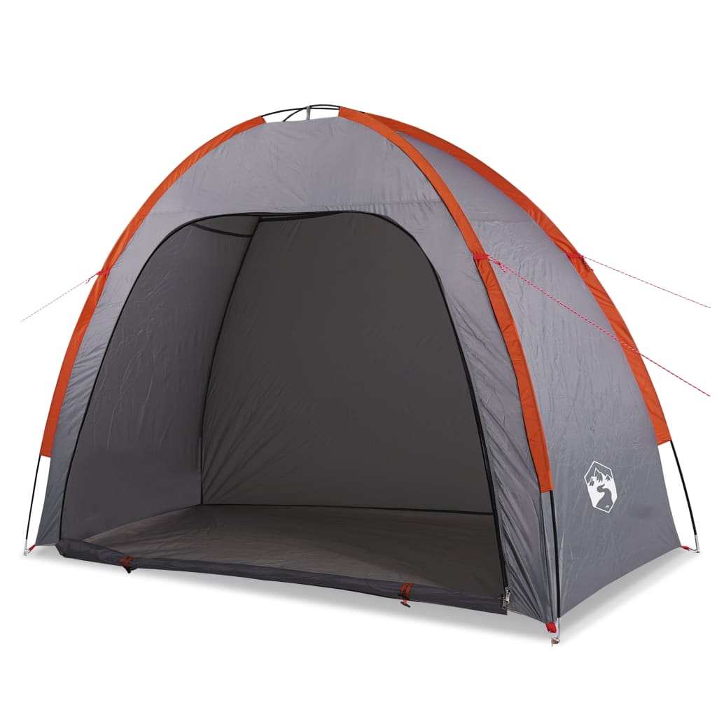 Opbergtent waterdicht grijs en oranje