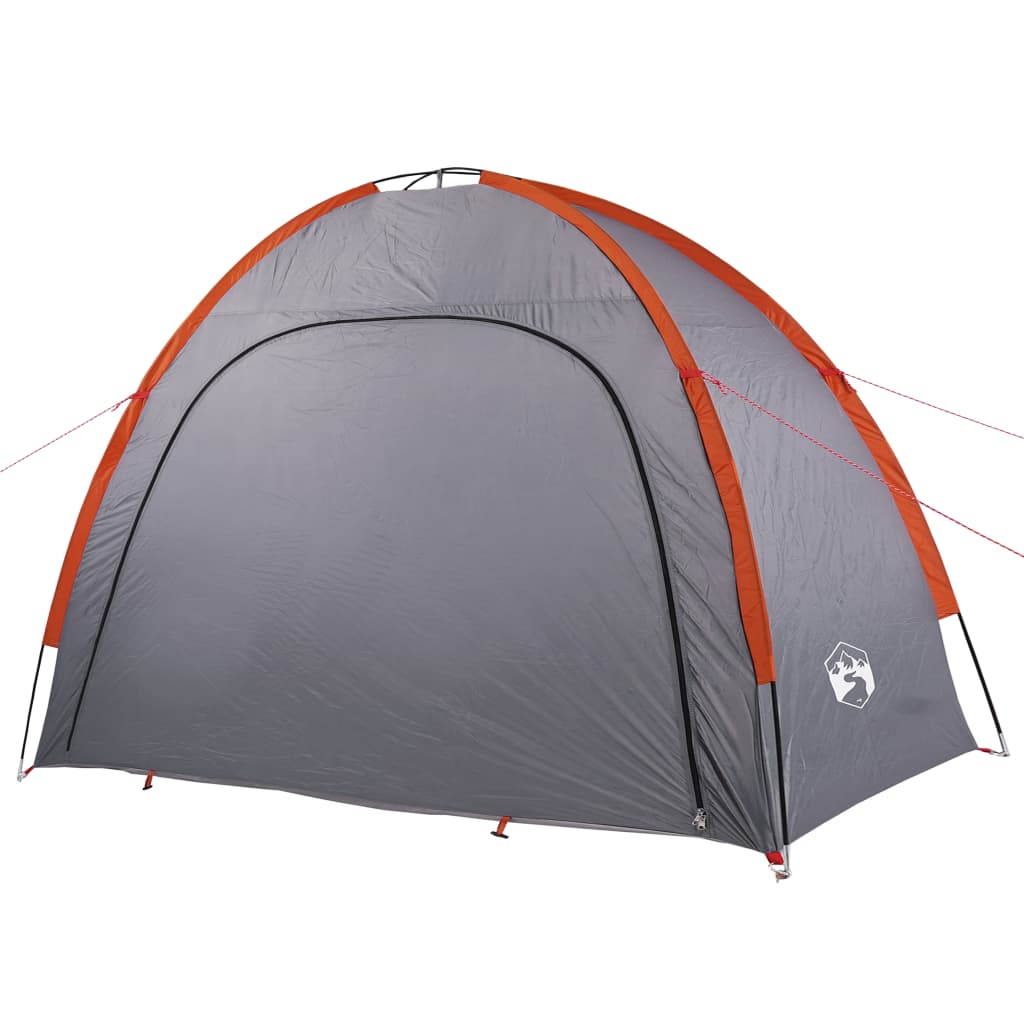 Opbergtent waterdicht grijs en oranje