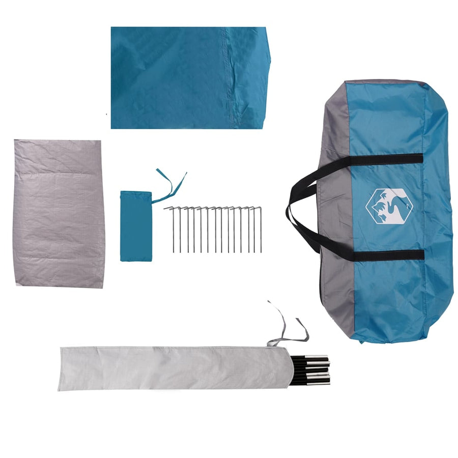 Tipitent voor gezin 8-persoons waterdicht blauw
