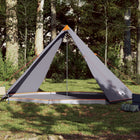 Tipitent 8-persoons waterdicht grijs oranje 400x400x200 cm